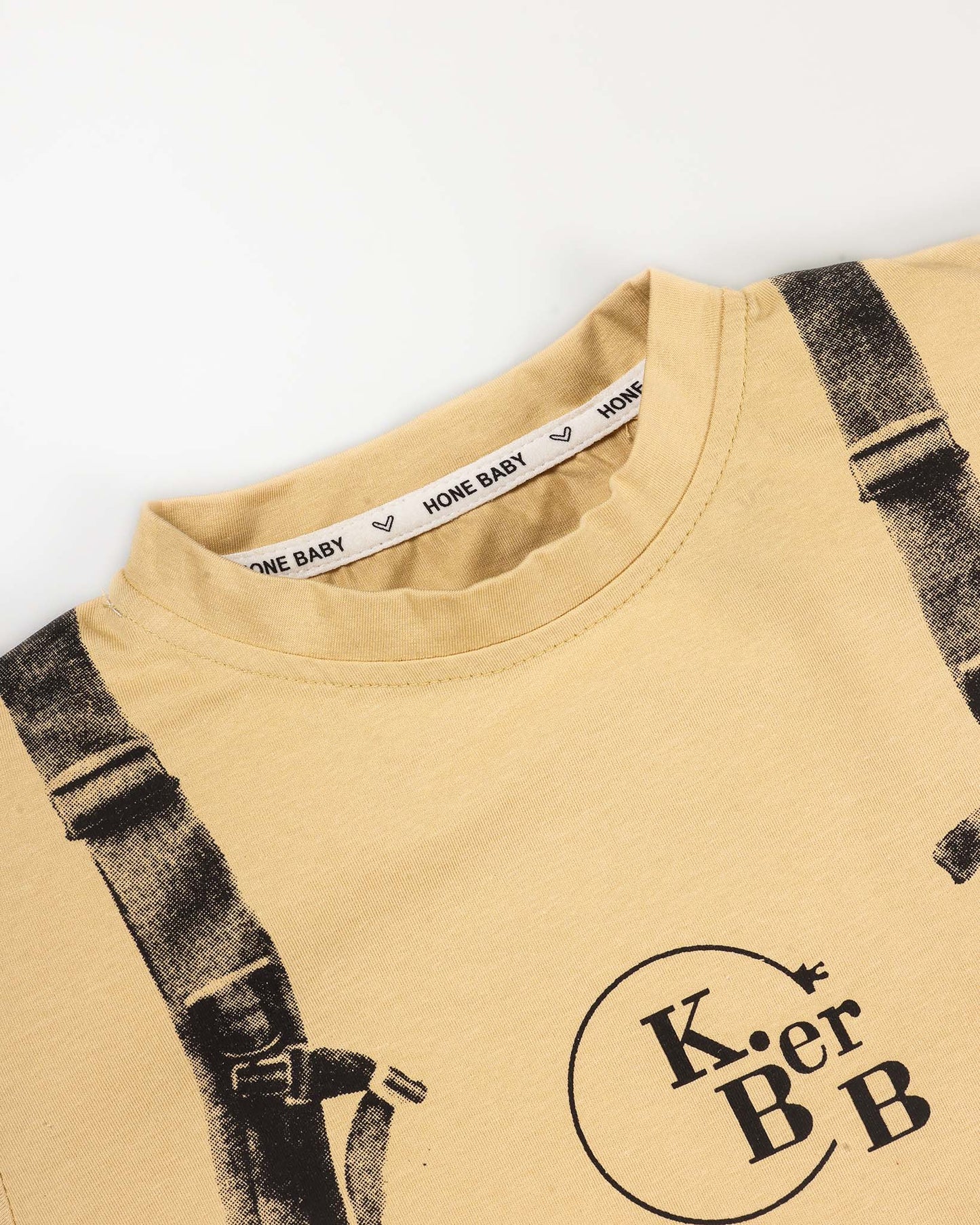 Backpack Printed T-Shirt / Denim Co-Ord Set