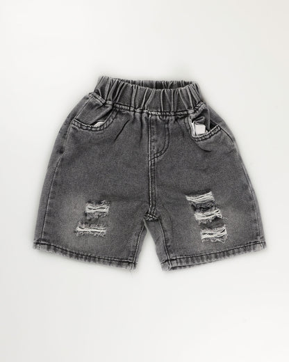 Backpack Printed T-Shirt / Denim Co-Ord Set