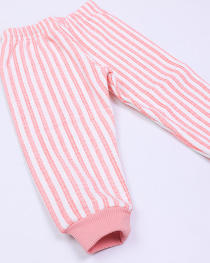 Bear Night Appliqués Fleeced Co-Ord Set