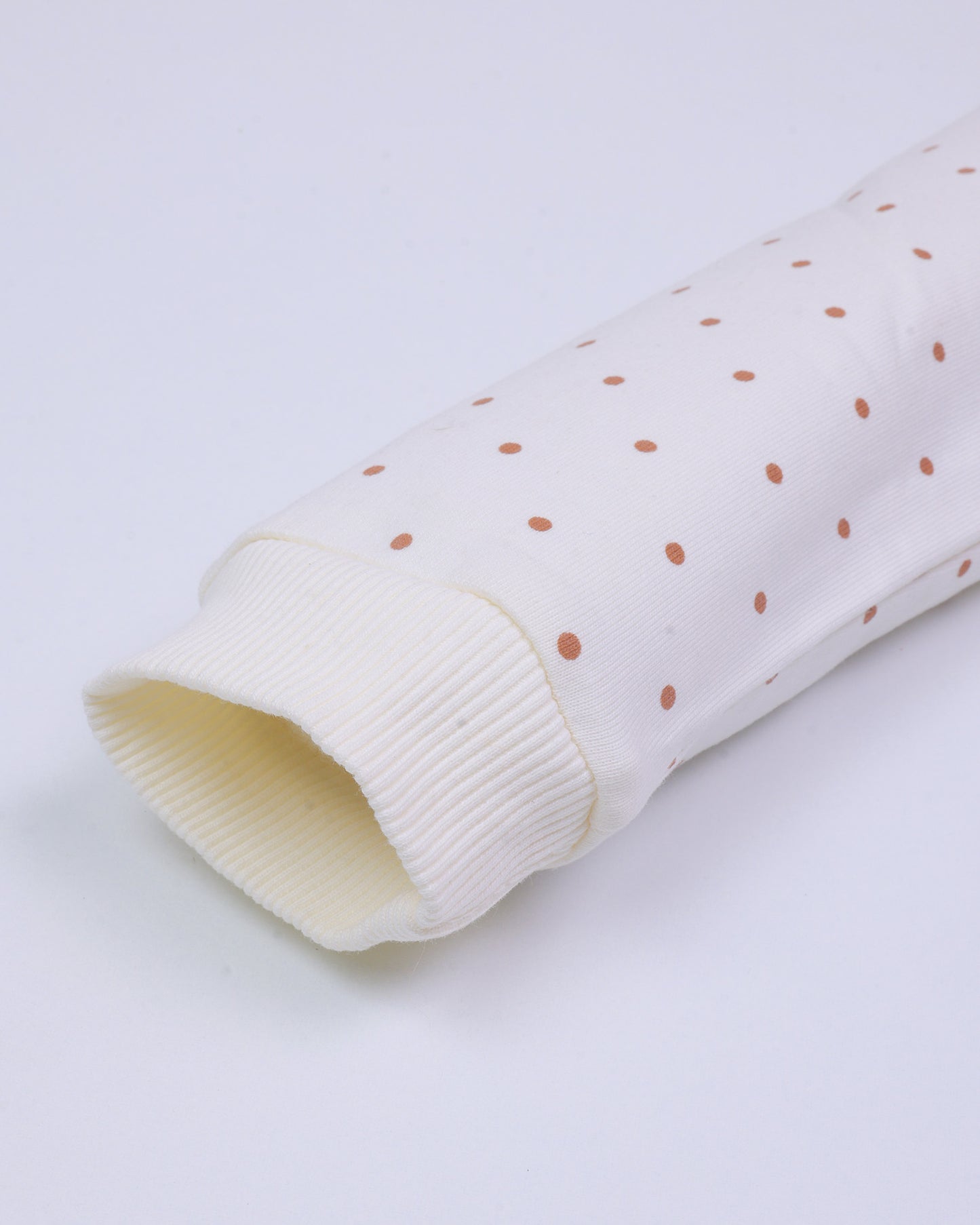 Full Sleeve Knitted Top with Textured Bell Bottom Pants