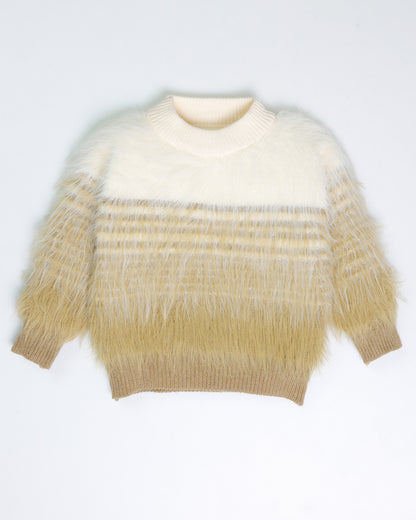 Full Fur Textured Sweater