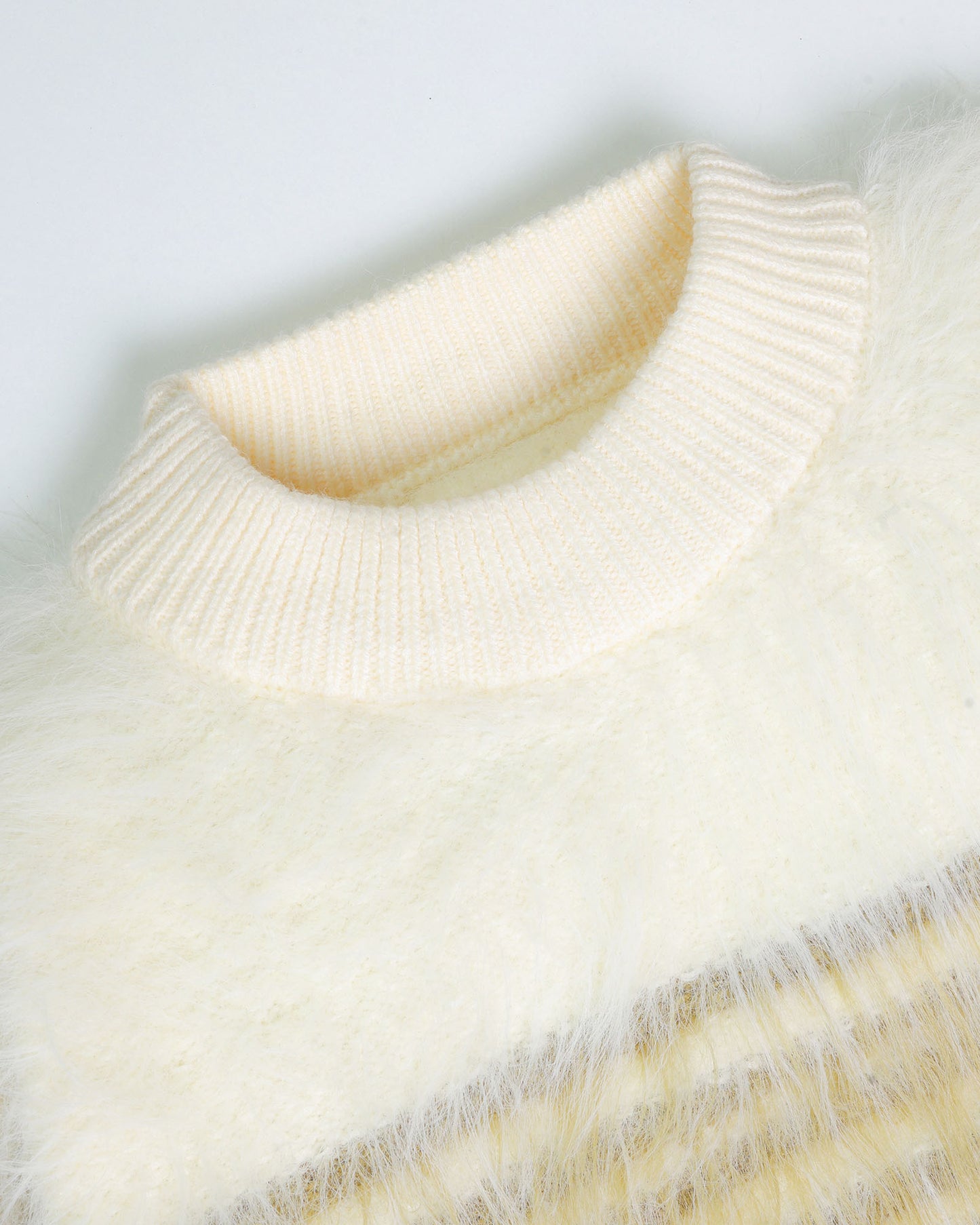 Full Fur Textured Sweater