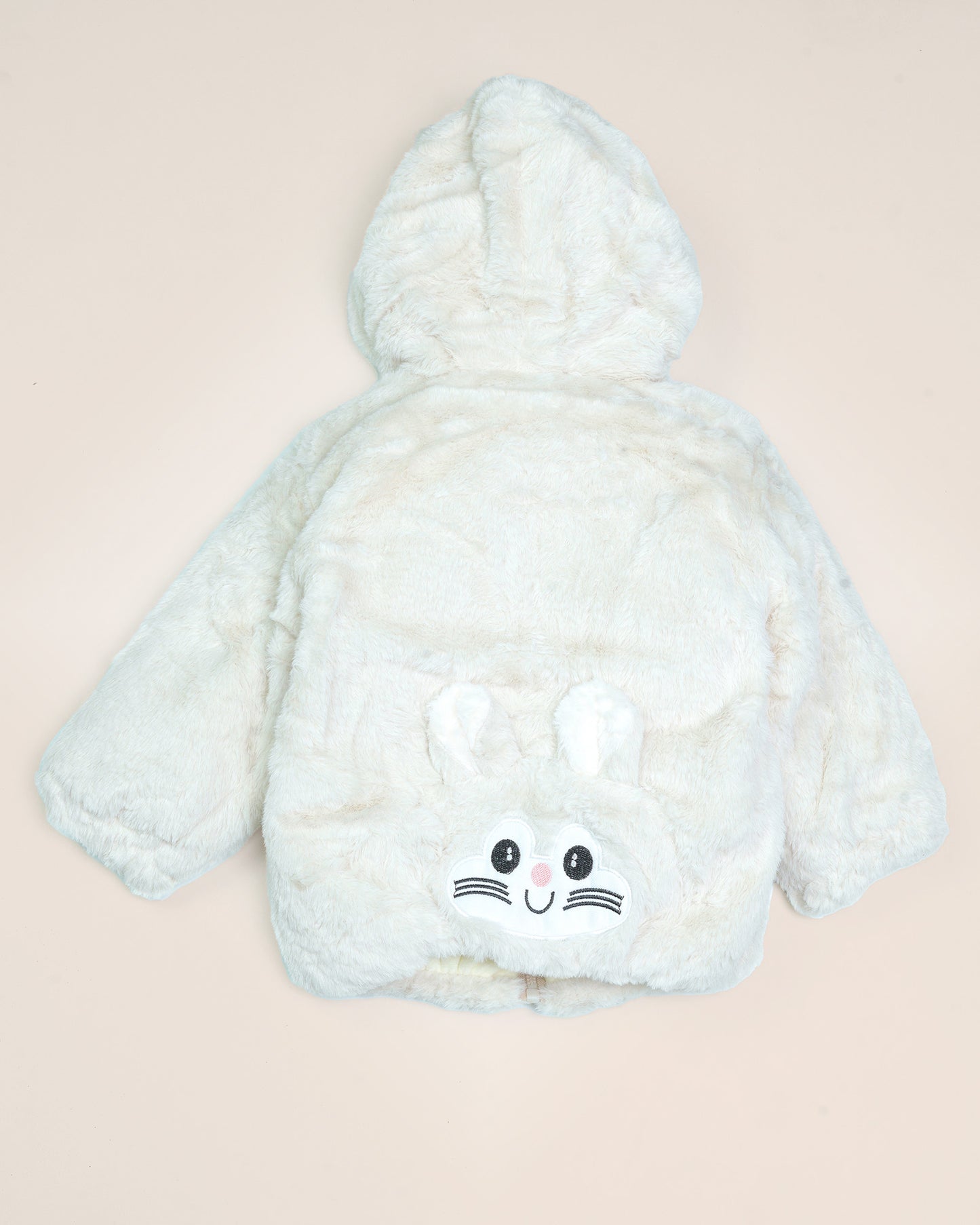 Toy Embroidered Fur Hood Jacket