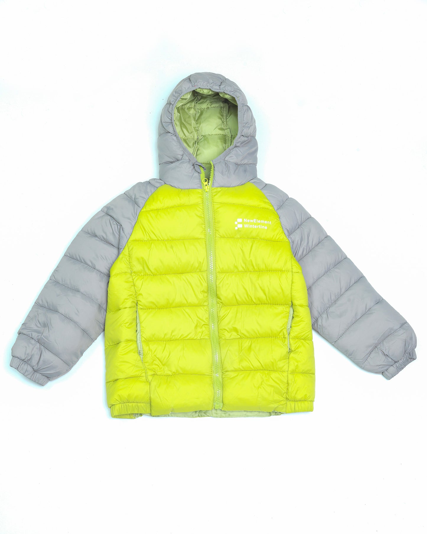 Dual Tone New Element Printed Puffer Jacket