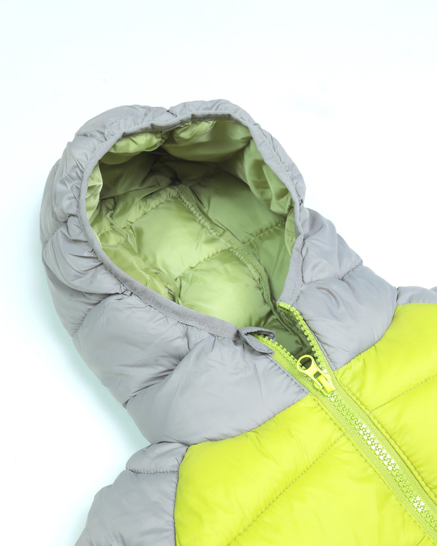 Dual Tone New Element Printed Puffer Jacket