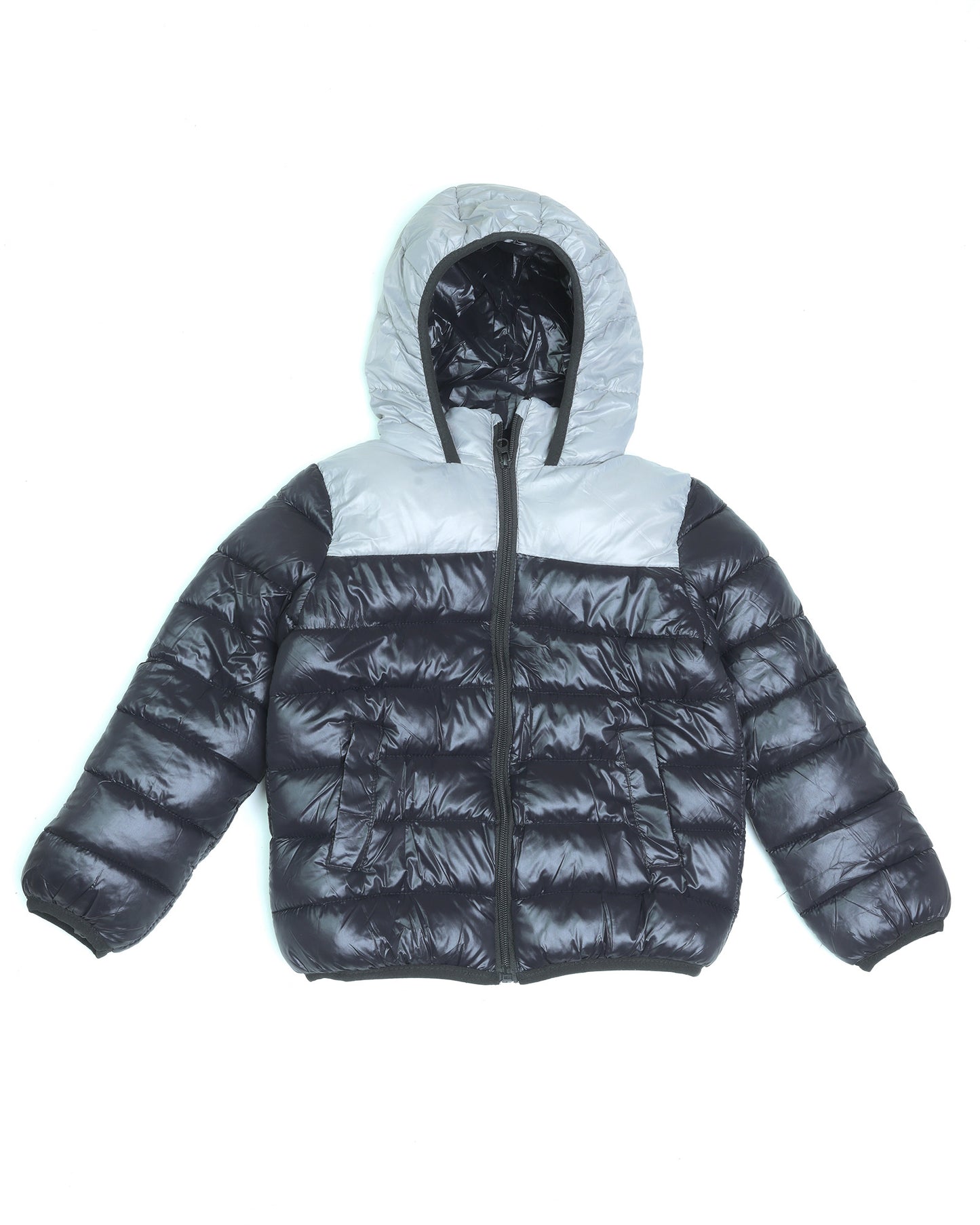 Classic Dual Tone Puffer Jacket