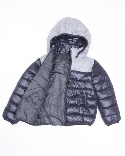 Classic Dual Tone Puffer Jacket