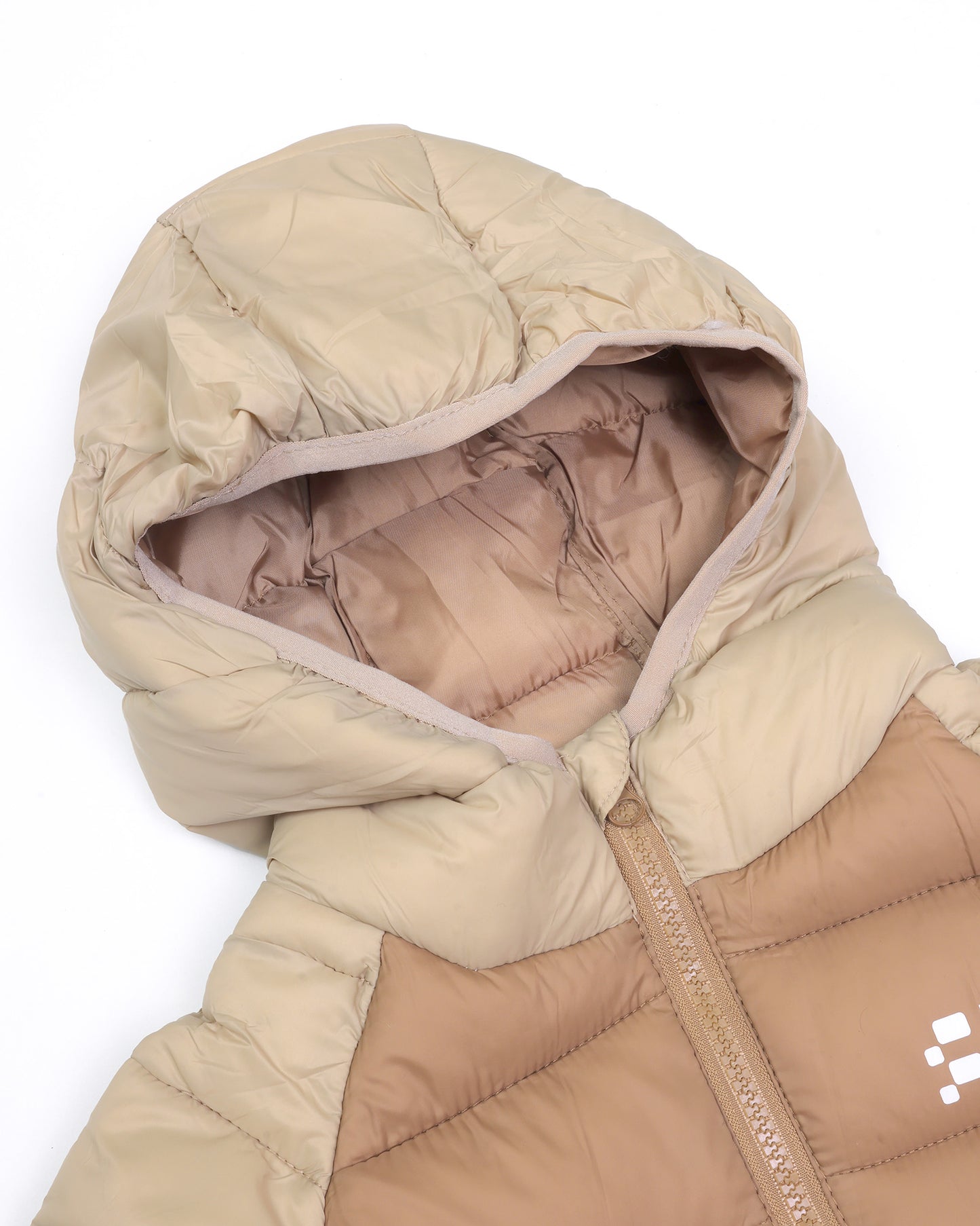 Dual Tone New Element Printed Puffer Jacket