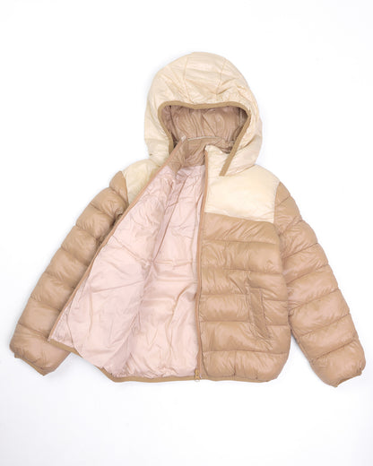 Classic Dual Tone Puffer Jacket