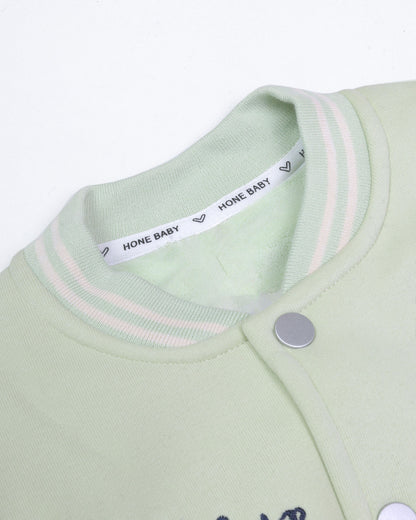 SH Embroidered Baseball Jacket