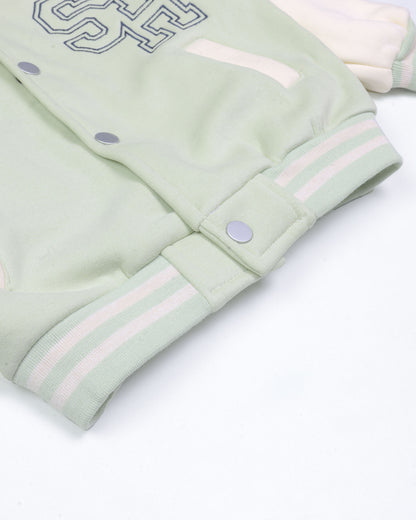 SH Embroidered Baseball Jacket