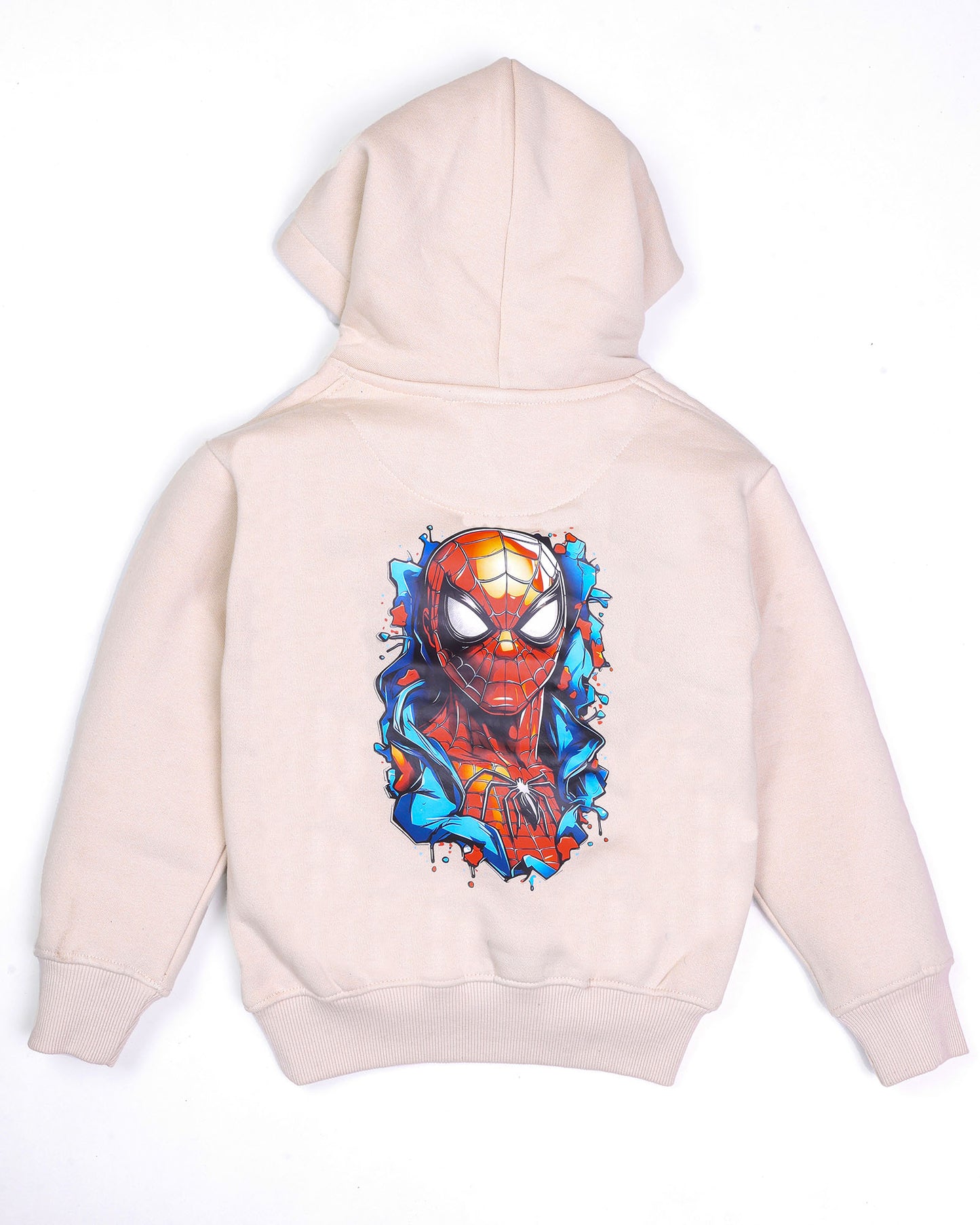 Marvel Spiderman Printed Fleeced Hoodie