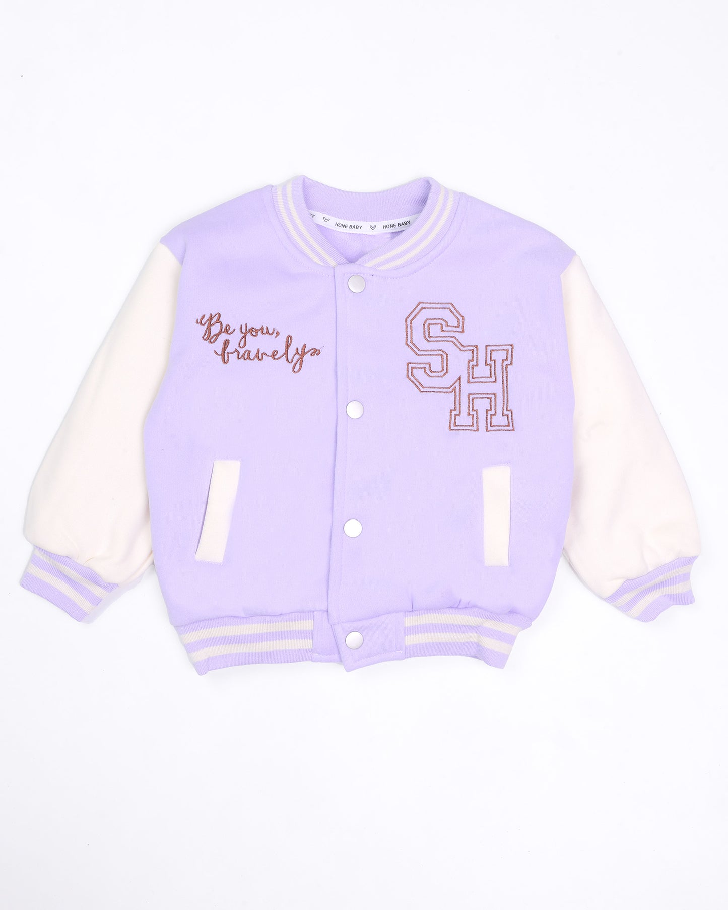 SH Embroidered Baseball Jacket