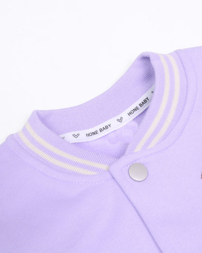 SH Embroidered Baseball Jacket