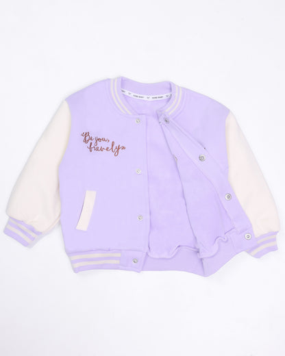 SH Embroidered Baseball Jacket