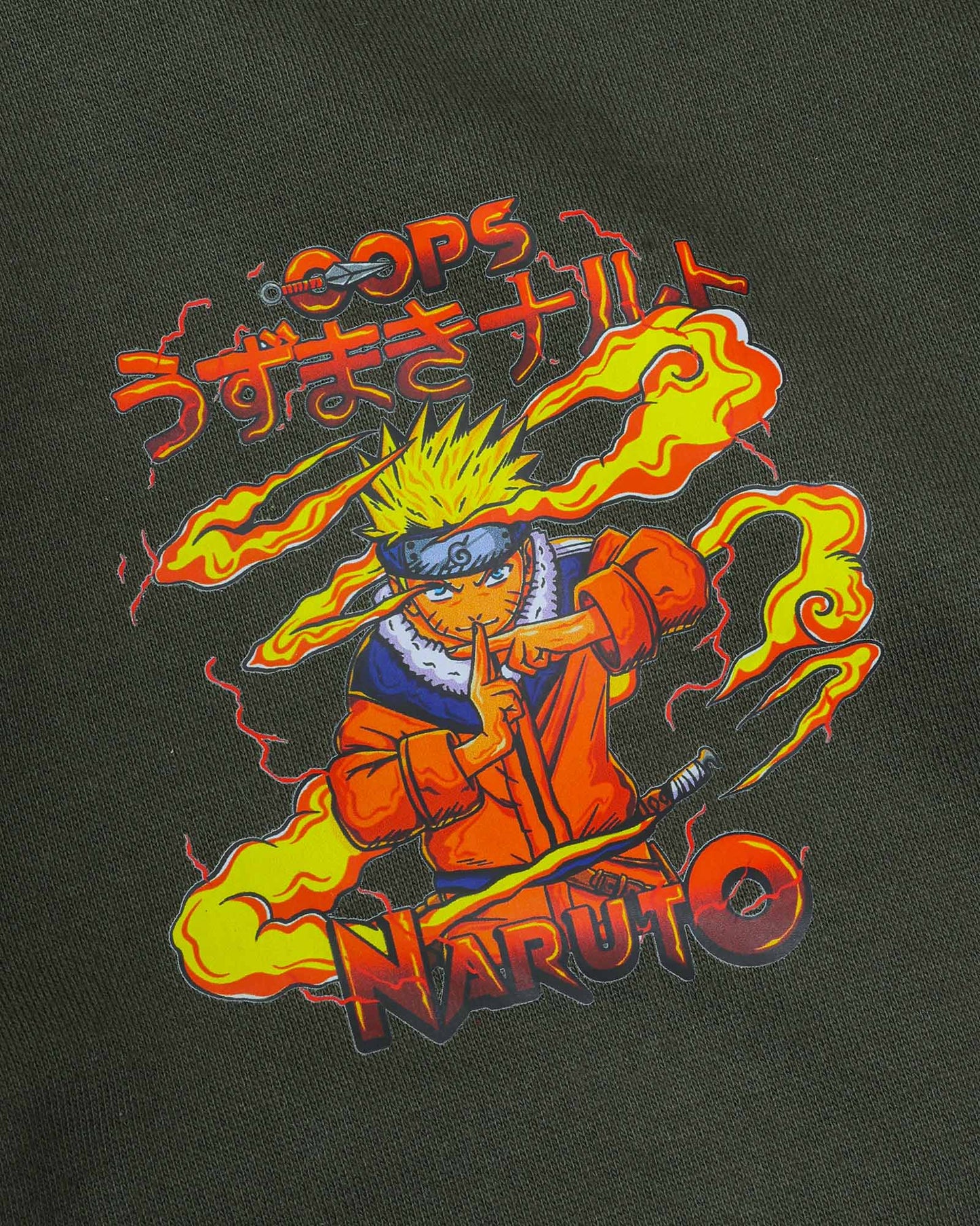 Naruto Printed Fleeced Hoodie