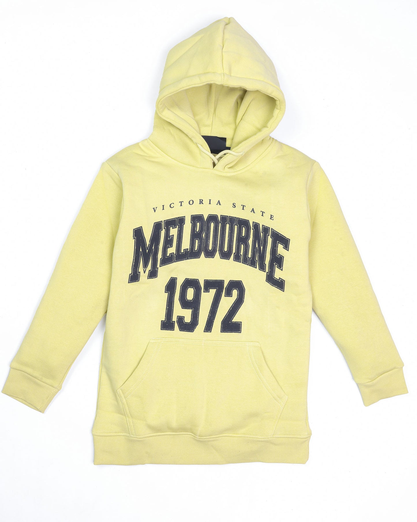 Melbourne Printed Fleeced Hoodie