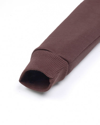 Melbourne Printed Fleeced Hoodie