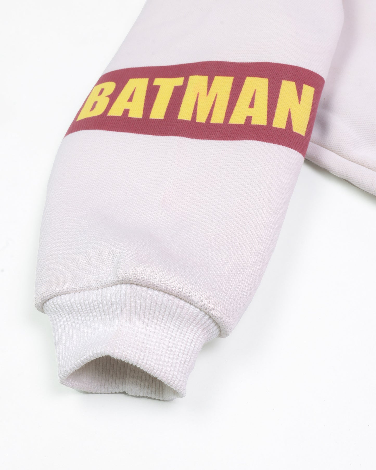 Batman Appliqued Printed Fleeced Co-ord Set