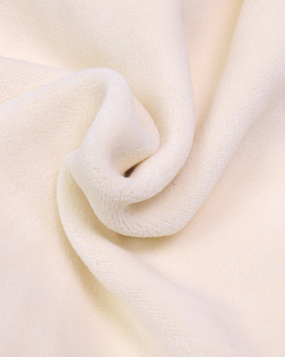 Bow Appliqued Printed Fleeced Co-Ord Set