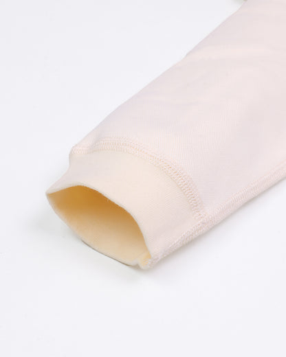 Bow Appliqued Printed Fleeced Co-Ord Set