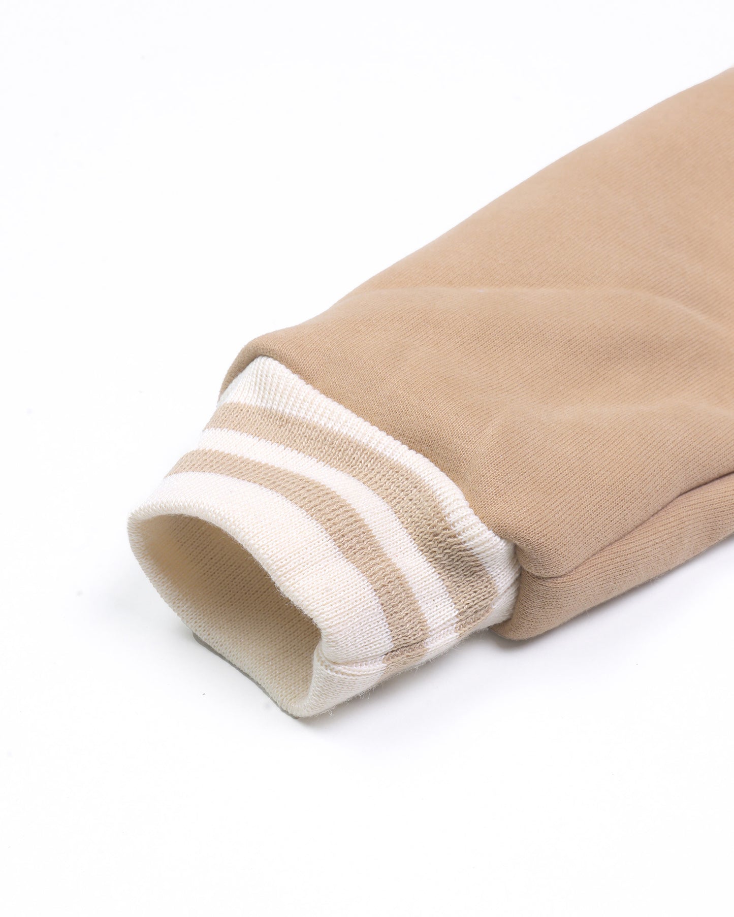 Fleeced Hoodie Co-Ord with Puffer Jacket