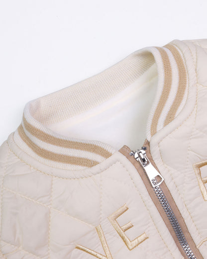 Fleeced Hoodie Co-Ord with Puffer Jacket