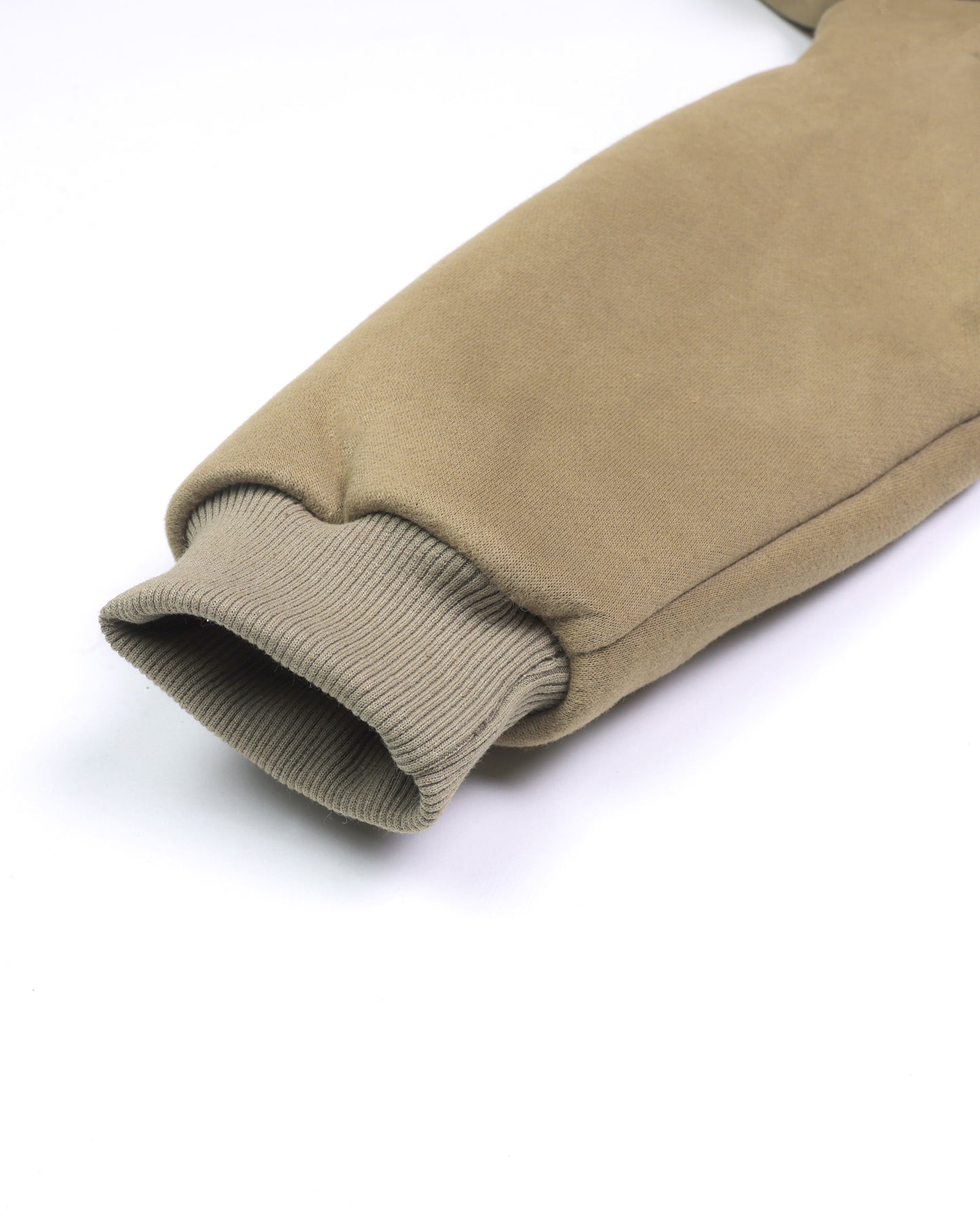 Fleeced Hoodie Co-Ord with Puffer Jacket