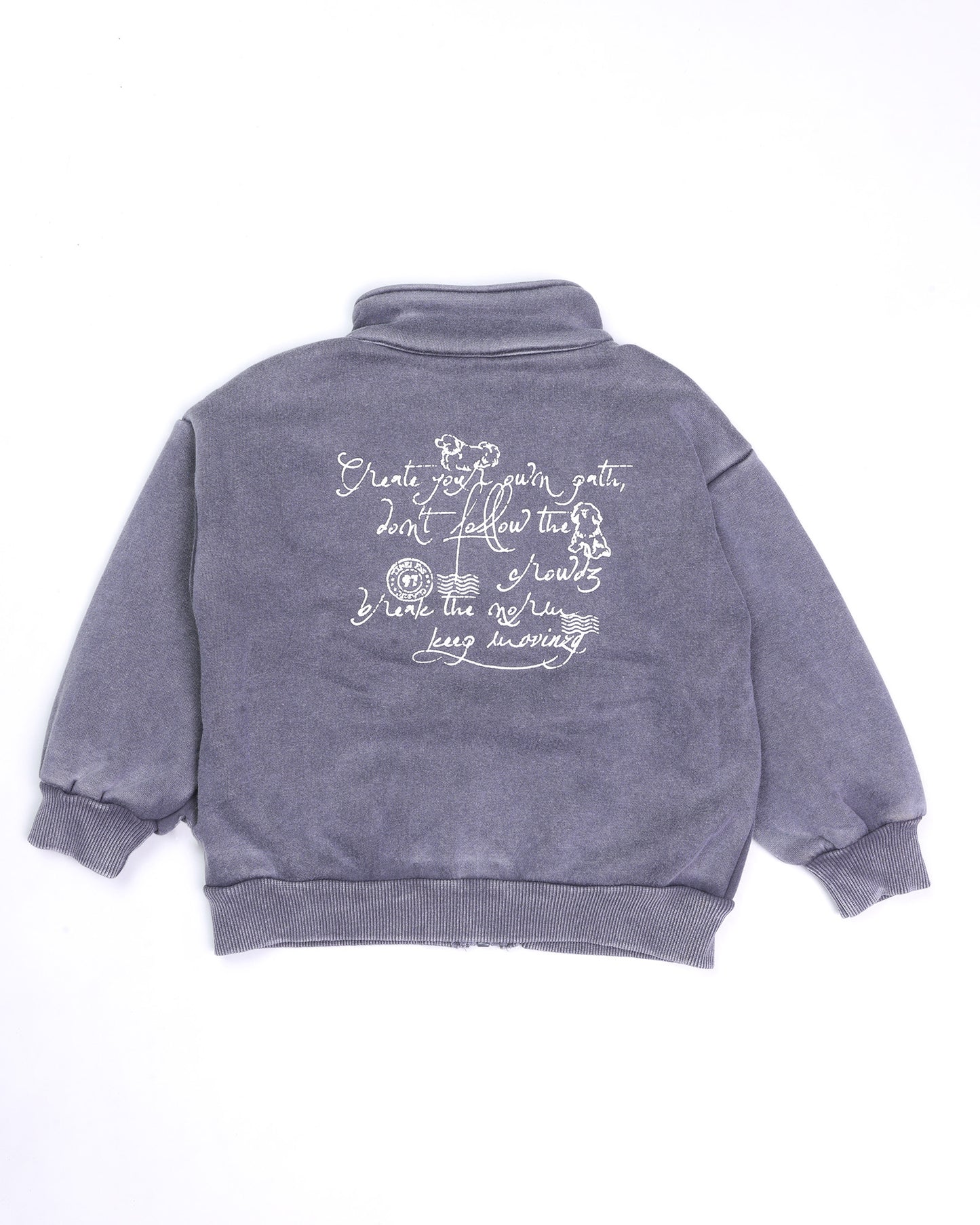 My Dog Printed Fleeced Jacket Co-Ord Set