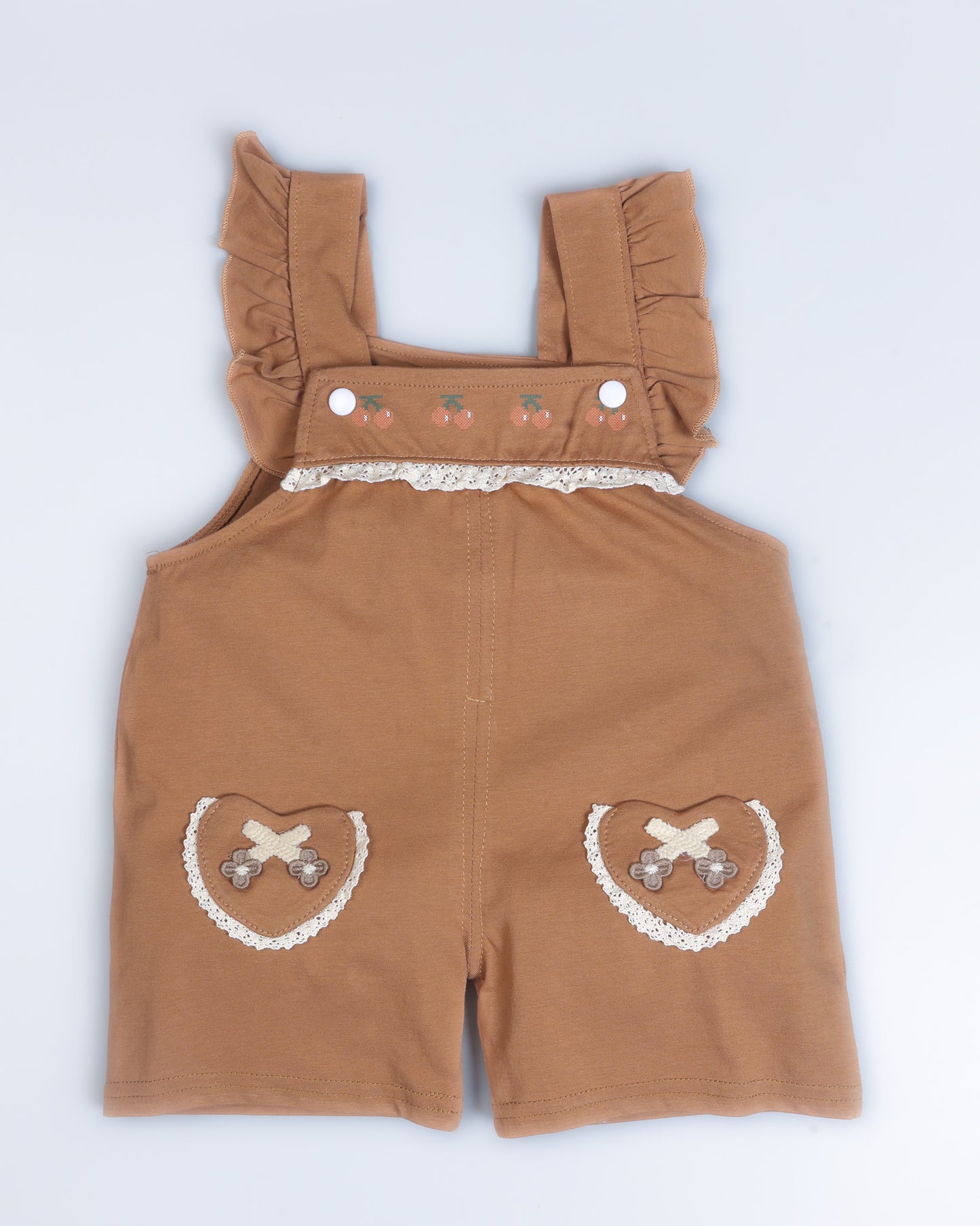 Rural View Printed T-Shirt / Dungaree Set
