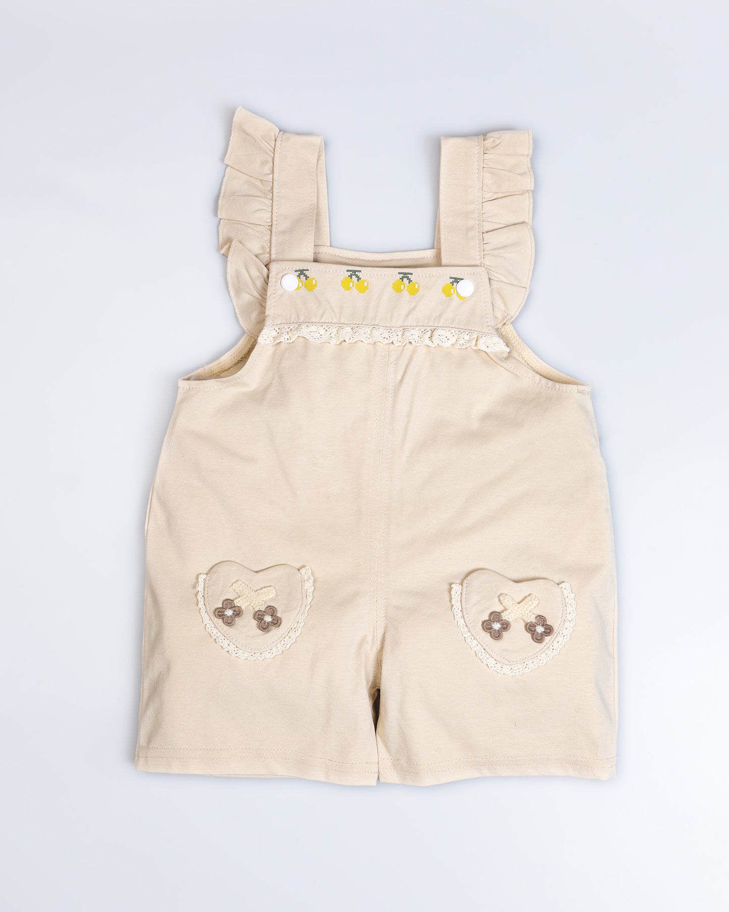Rural View Printed T-Shirt / Dungaree Set