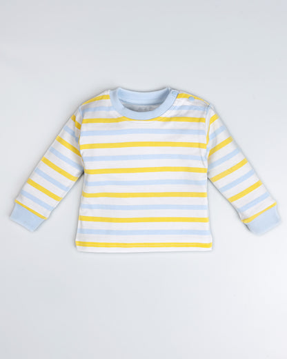 Bear Fish Appliqued Dungaree Romper