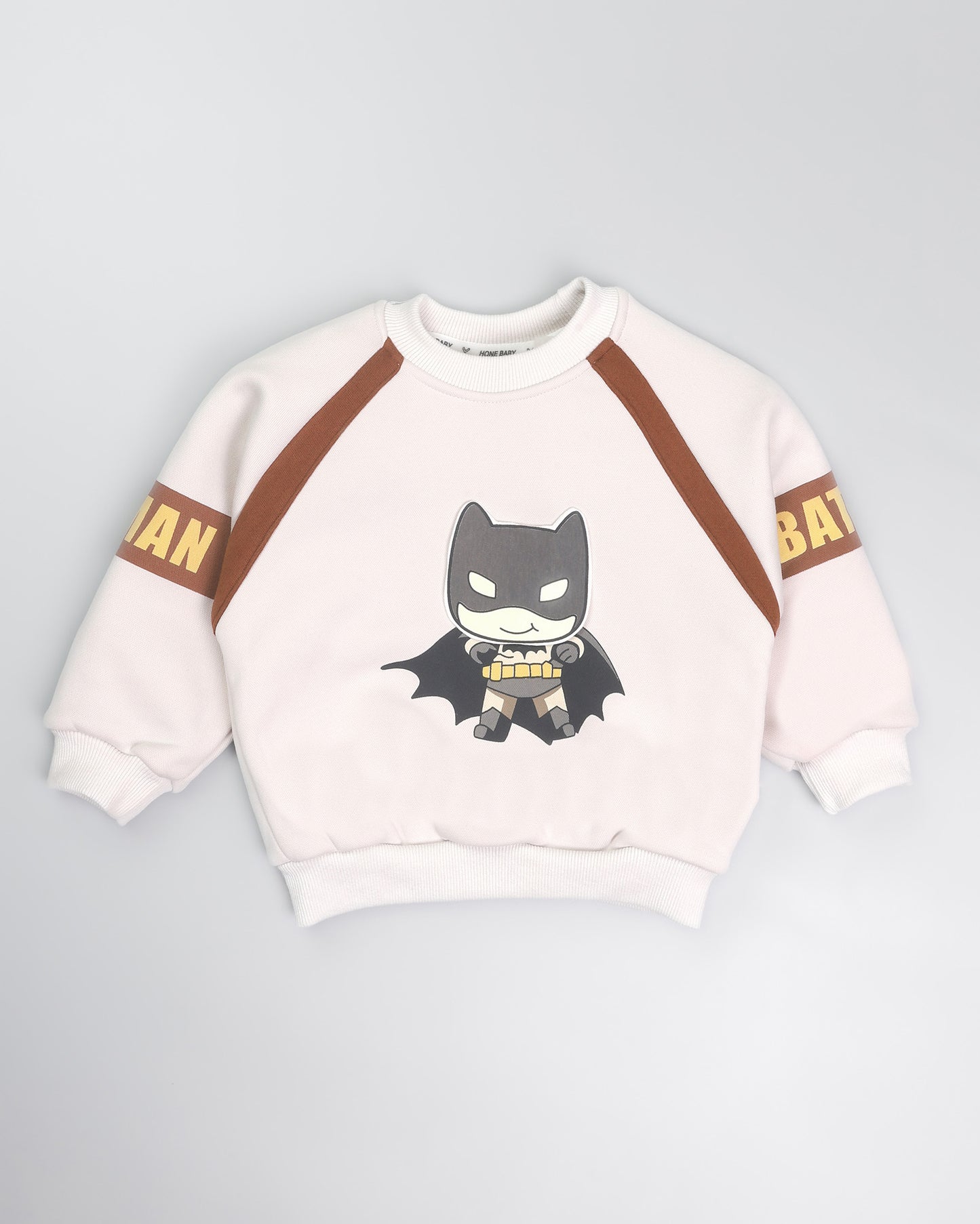 Batman Appliqued Printed Fleeced Co-ord Set