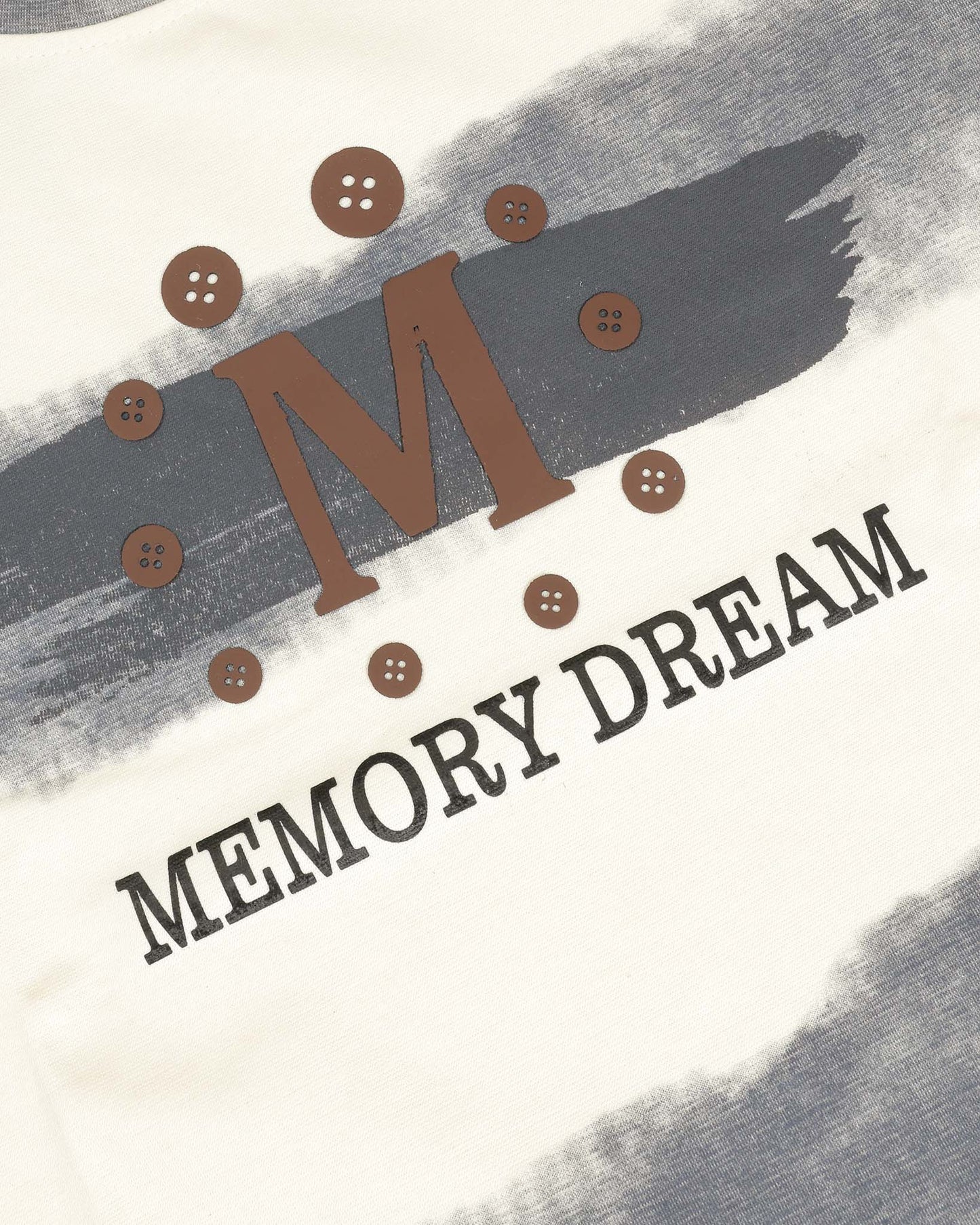 Memory Printed T-Shirt & Shorts Co-ord Set