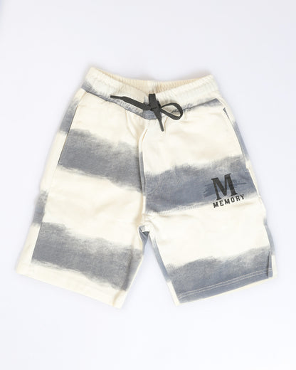 Memory Printed T-Shirt & Shorts Co-ord Set