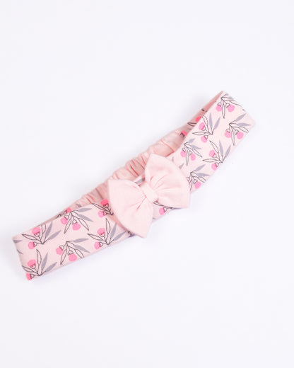 Happy Day Printed Co-ord Set with Headband