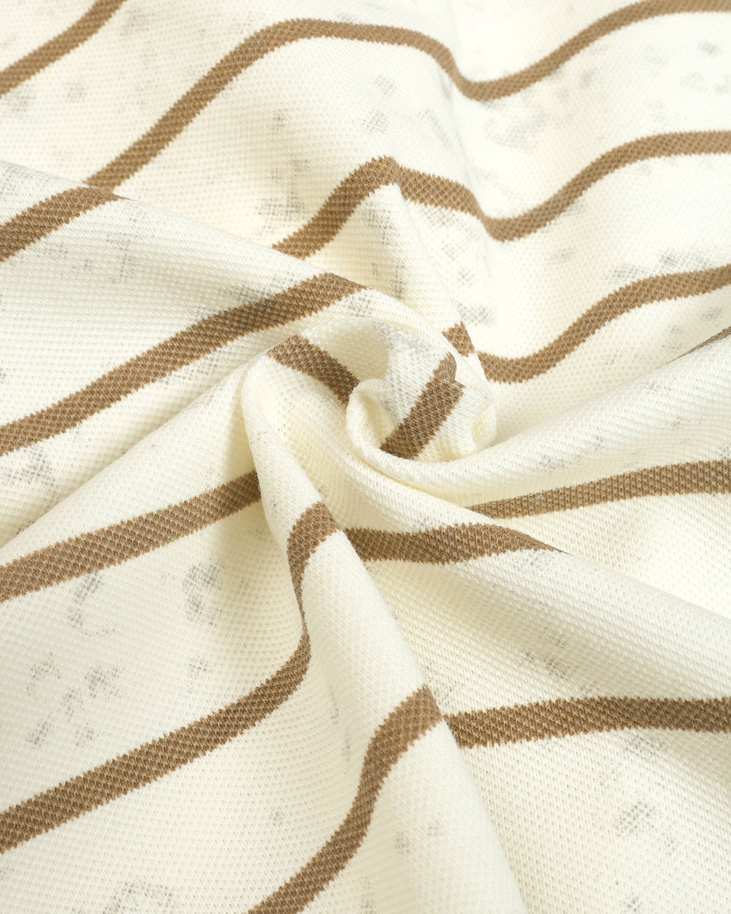 Stripe Printed Tennis Dress with Peter Pan Collar