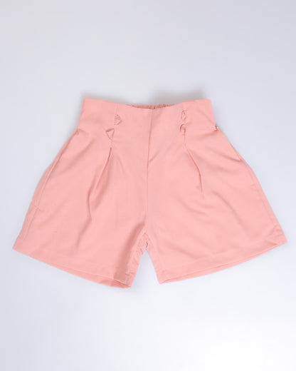 Spaghetti Top with Big Bow Detail & Shorts Set