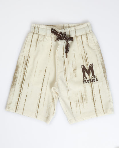 Miami Appliquéd T-Shirt & Shorts Co-ord Set