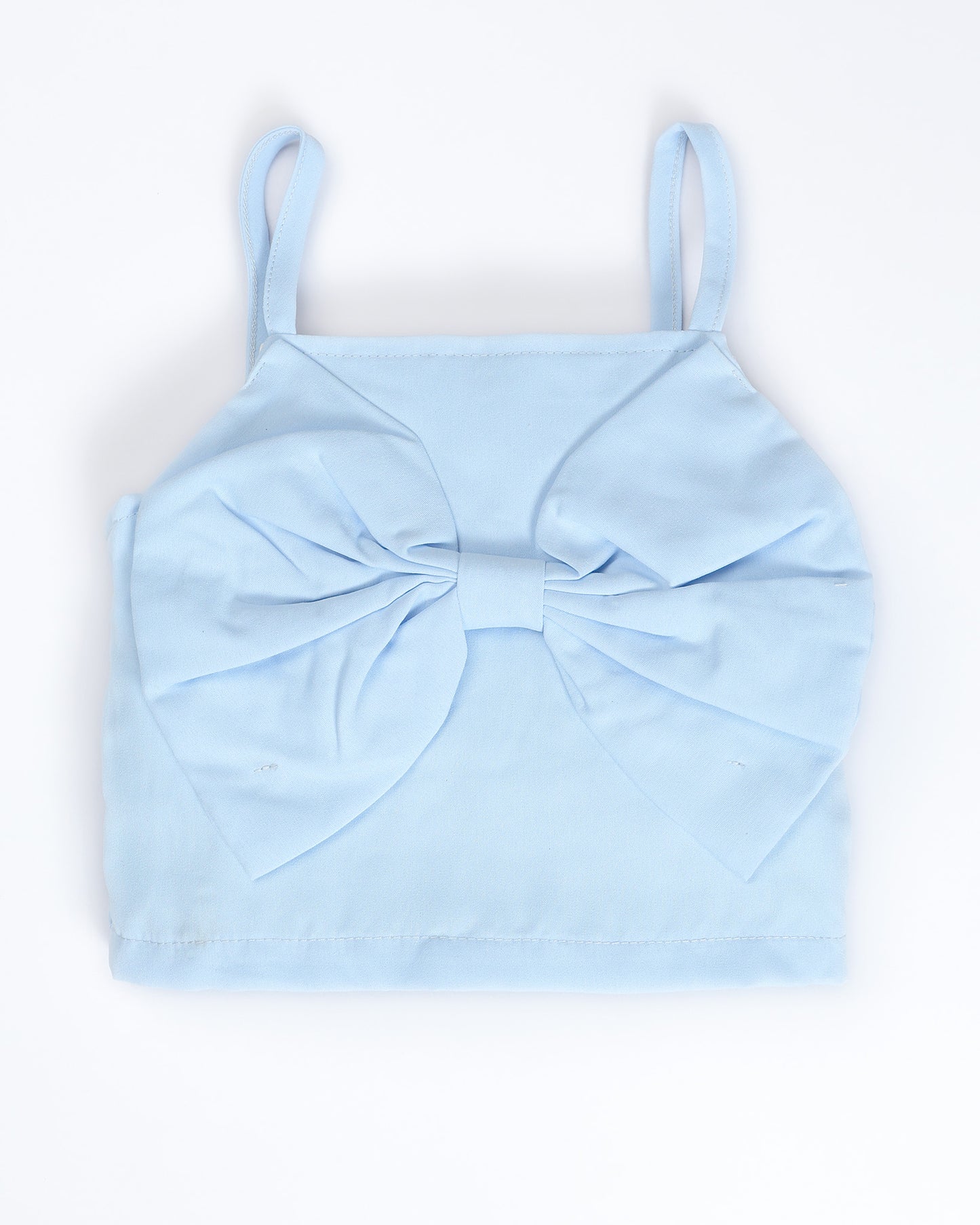 Spaghetti Top with Big Bow Detail & Shorts Set