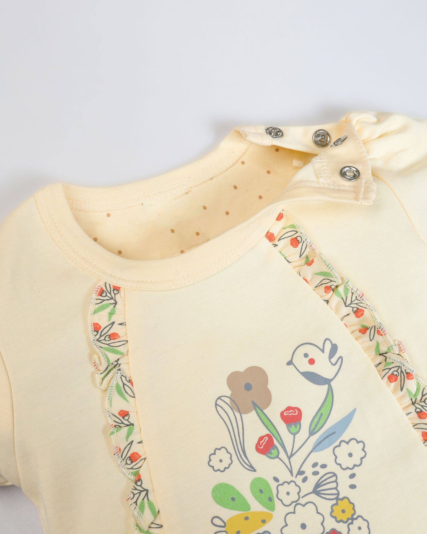 Happy Day Printed Co-ord Set with Headband