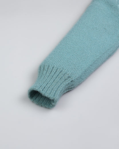 Mickey Embroidered Dual Tone Sweater