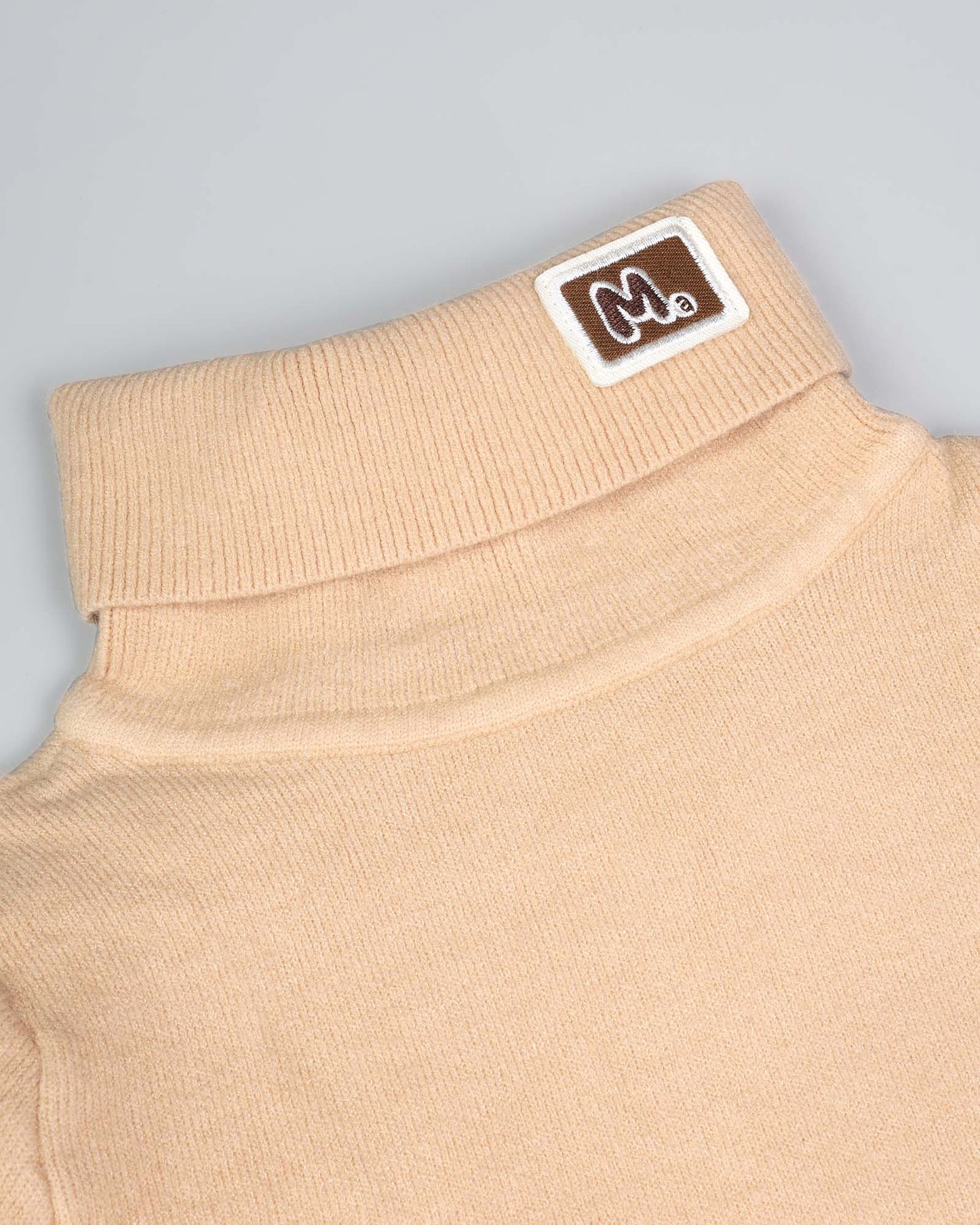 Turtle-Neck Soft Textured Sweater