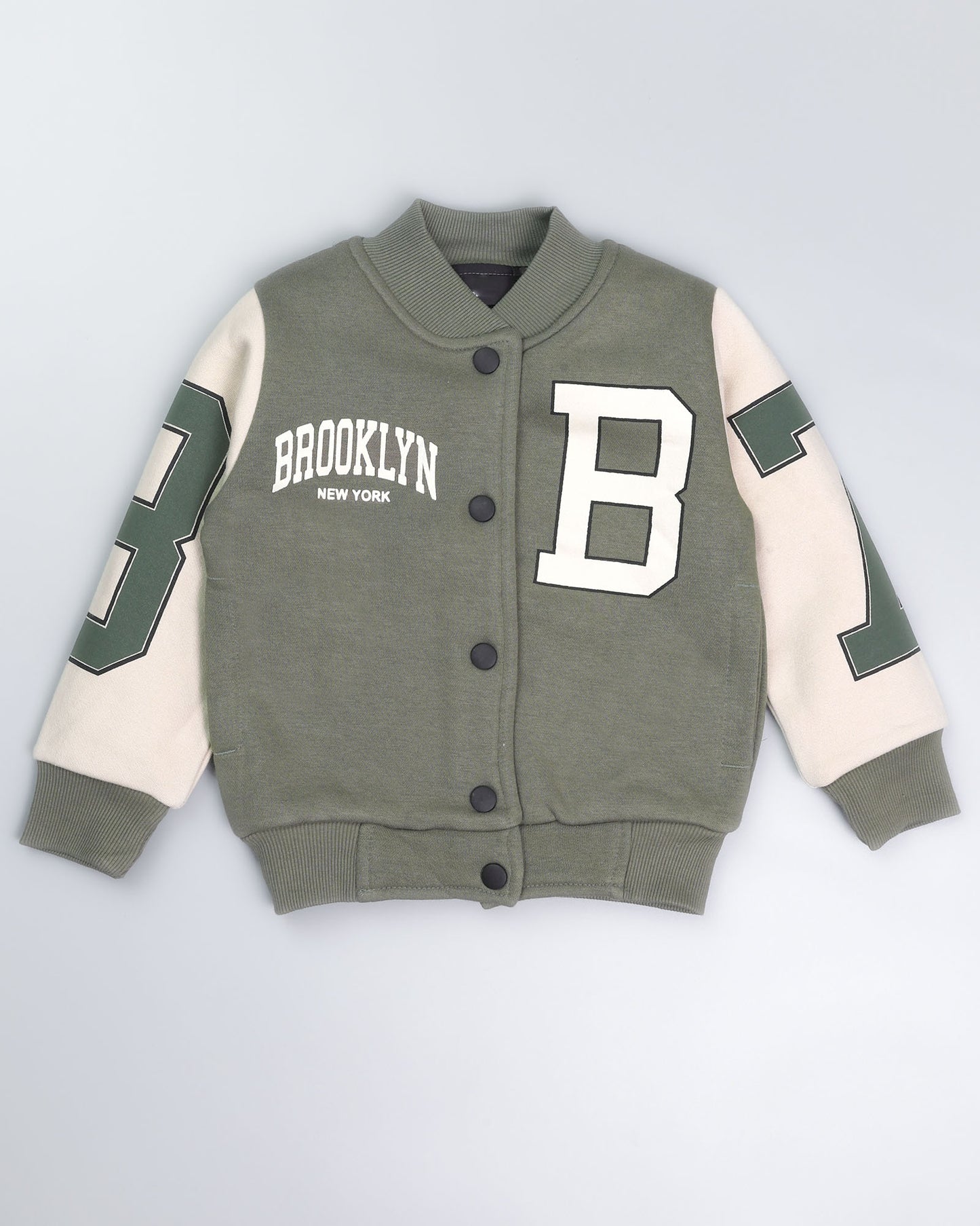 Brooklyn Printed Fleeced Jacket & Skirt Co-ord Set