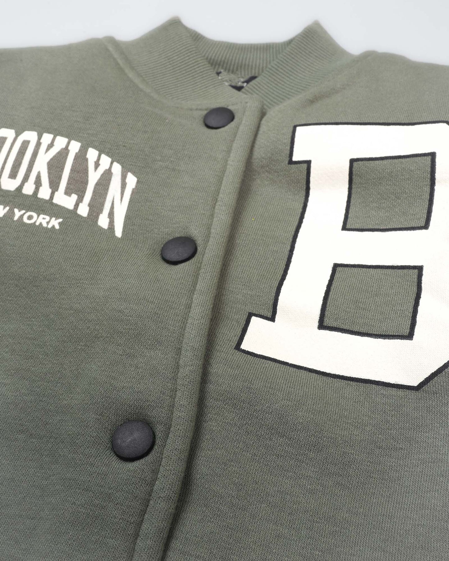 Brooklyn Printed Fleeced Jacket & Skirt Co-ord Set