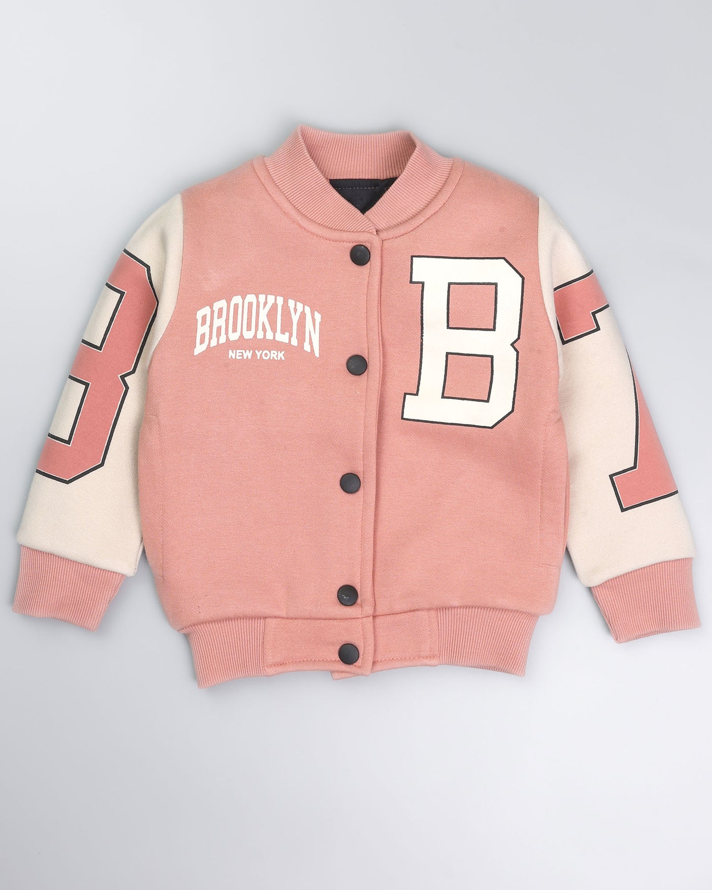 Brooklyn Printed Fleeced Jacket & Skirt Co-ord Set