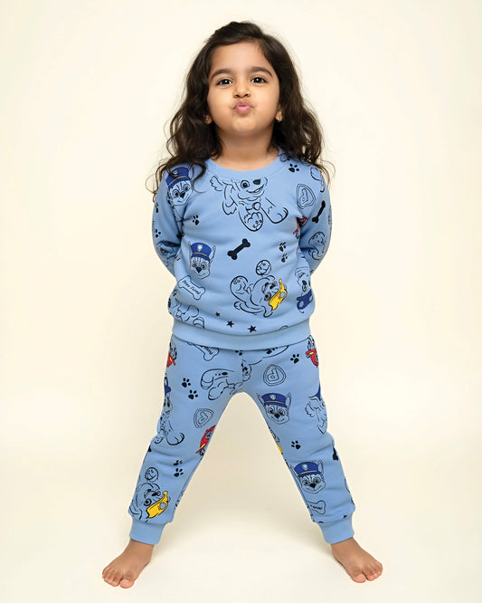 Paw Patrol Printed Fleeced Co-Ord Set
