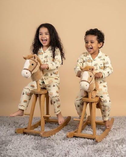 Baby Bunny Printed Organic Cotton Night Suit (Copy)
