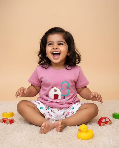 Farmland T-Shirt & Shorts Co-ord Set
