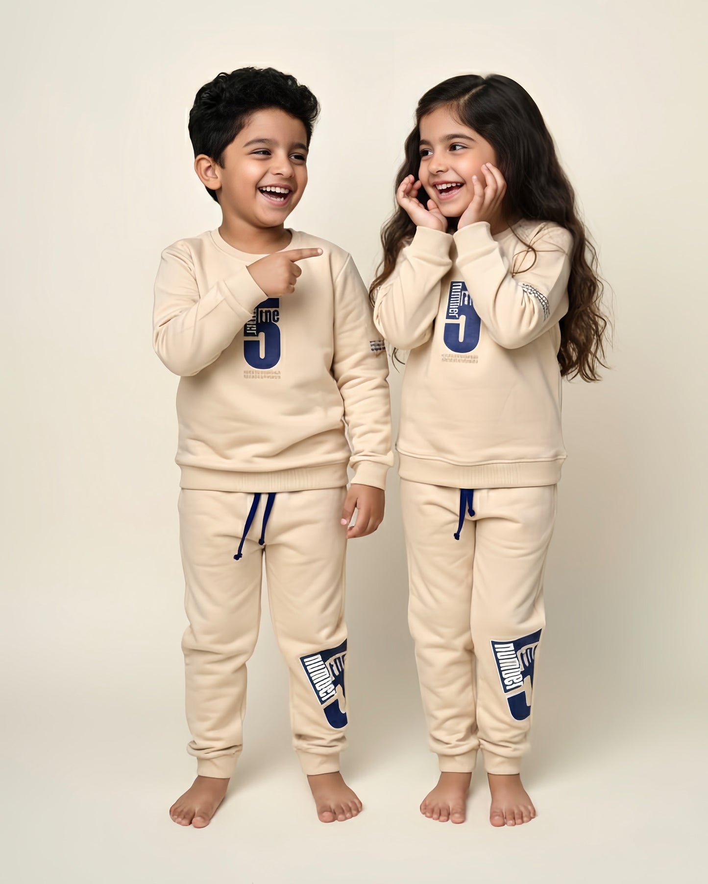 NO.5 Printed Full Sleeves Co-Ord Set